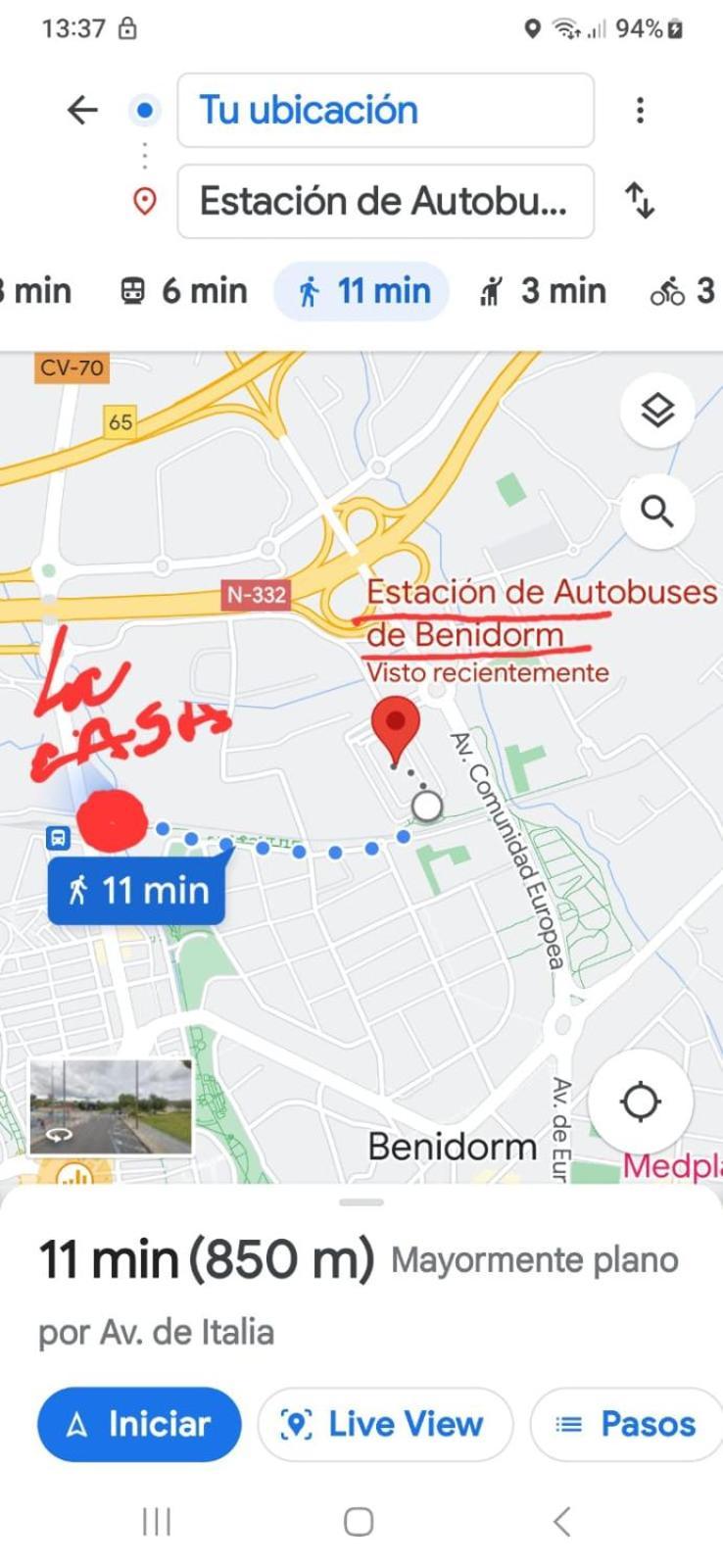 Apartamento Valeria Para 14 Personas Бенидорм Экстерьер фото